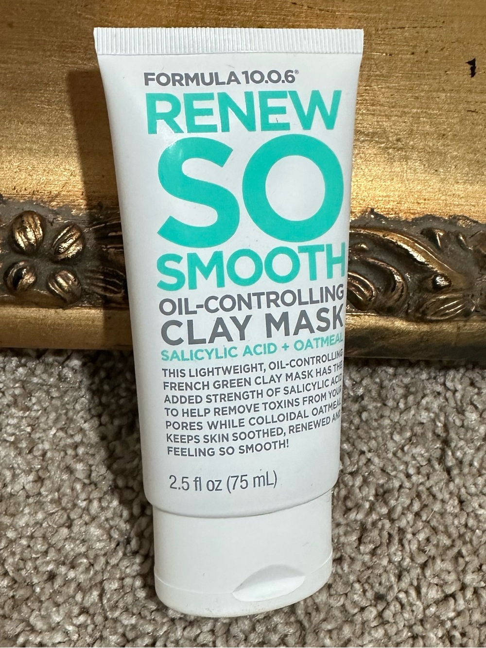 New Formula 10.0.6 Renew So Smooth Oil-Controlling Clay Mask 2.5 oz / 75 ml $9